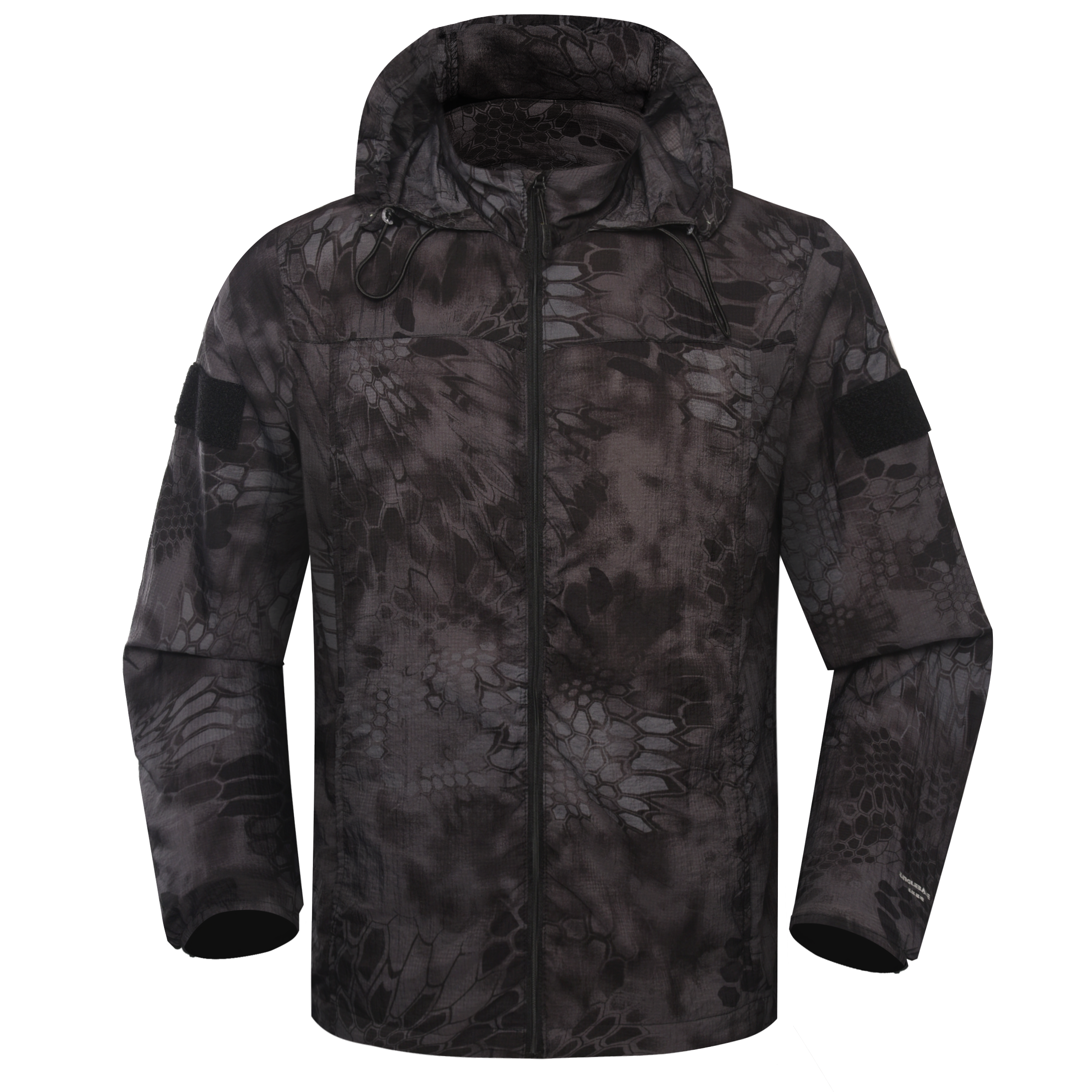 Camouflage Black Jacket Military Uniform